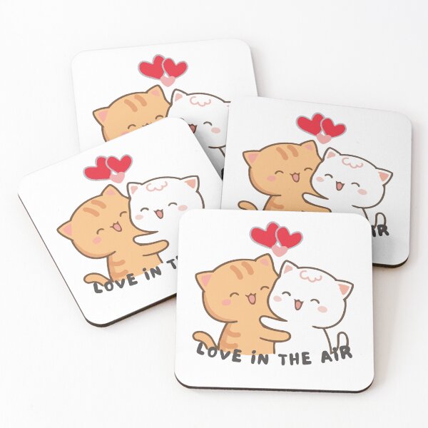 Item preview, Cute Cat Friends T-Shirt | Lil & Mil Kawaii Cat Graphic Tee | Funny Cat Lover Gift designed and sold by Cool Tee World .