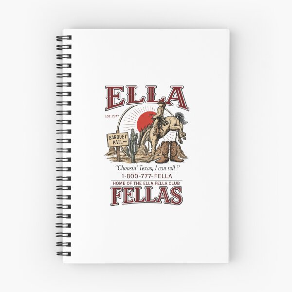 Item preview, Ella's Fellas Club, Vintage Western Concert, Ella Fella Club Cowboy Tee 2026 designed and sold by ForrestSwaphy.