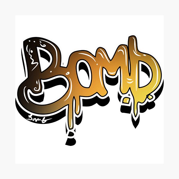 Item preview, Brown Bomb Graffiti designed and sold by GrafflowStores.