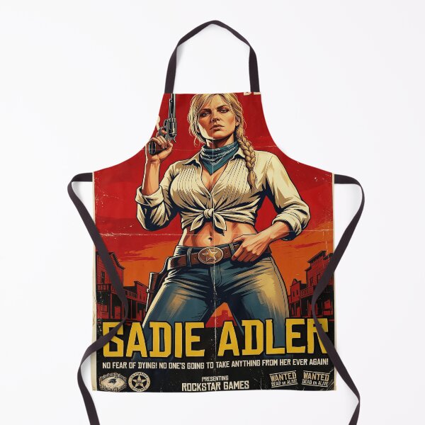 Item preview, Sadie Bounty Hunter Retro Poster designed and sold by Fictional Ink Society.