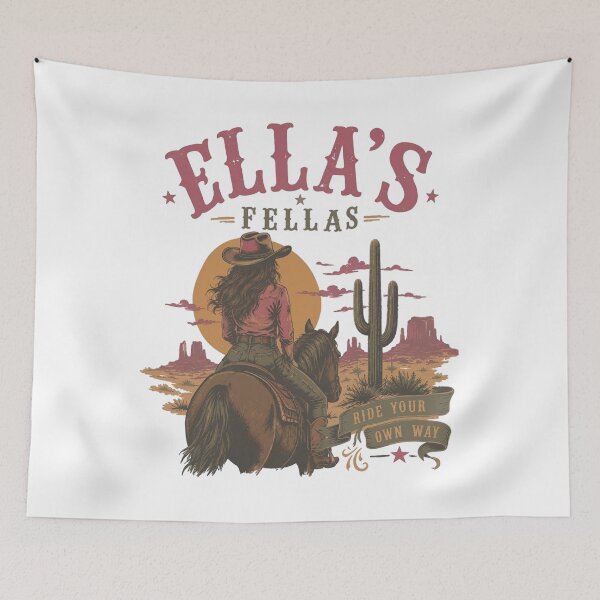 Item preview, Ella's fellas, Ellas Fellas, Southern Cowgirl, Ellas Fellas, Member Ellas fellas club designed and sold by ForrestSwaphy.