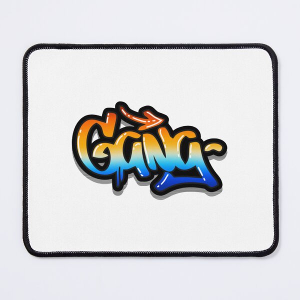 Item preview, Orange Blue Street Tag designed and sold by GrafflowStores.