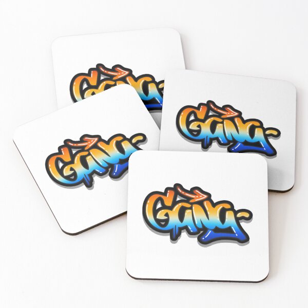 Item preview, Orange Blue Street Tag designed and sold by GrafflowStores.