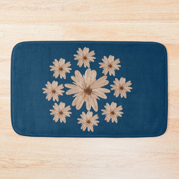 Item preview, Vintage Beige Floral Daisy Pattern - Neutral Botanical Aesthetic designed and sold by SeJaa.