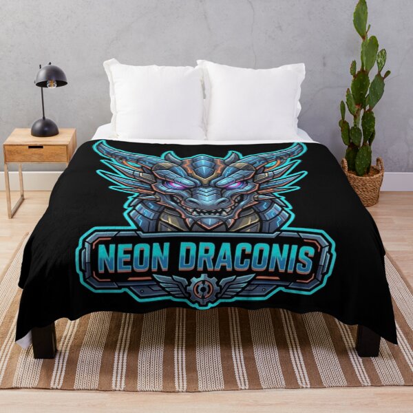 Item preview, Neon Draconis Cyberpunk Mech Dragon Esports Gaming Logo designed and sold by Altospecial.