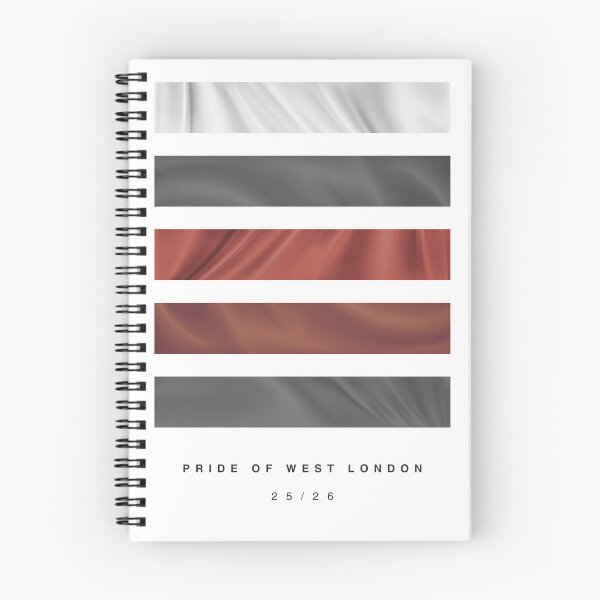 Item preview, ‘Pride of West London’ 25/26 Football Kit Hue Palette - White & Black designed and sold by The Colourful Game.