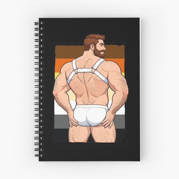 Item preview, White Harness Daddy | Gay Bear Pride Illustration designed and sold by BrokenLabel.