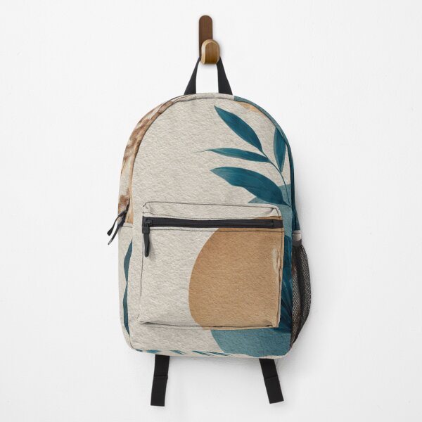 Item preview, Boho Chic Sun - Minimalist Petrol Blue Beige Design designed and sold by DkSpirit.
