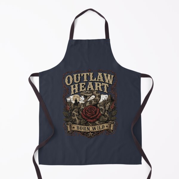 Item preview, Outlaw Heart Born Wild Snake Rose designed and sold by rygenr8.