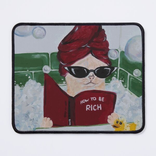 Item preview, Rich Cat Bath Time designed and sold by NumaDelatour.