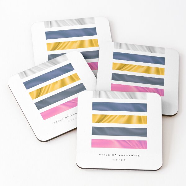 Item preview, ‘Pride of Yorkshire’ 25/26 Football Kit Hue Palette - White & Blue designed and sold by The Colourful Game.