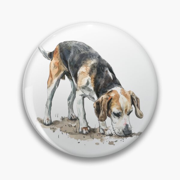 Item preview, Beagle Dog | Cute Puppy Aesthetic Art designed and sold by Mandayartstudio.