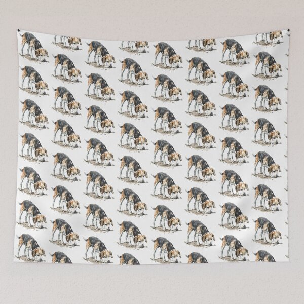 Item preview, Beagle Dog | Cute Puppy Aesthetic Art designed and sold by Mandayartstudio.