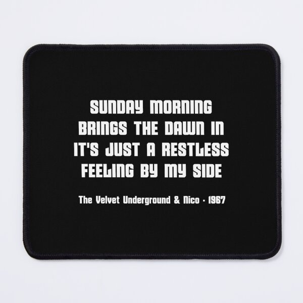 Item preview, Sunday Morning Velvet Underground designed and sold by nessismore.