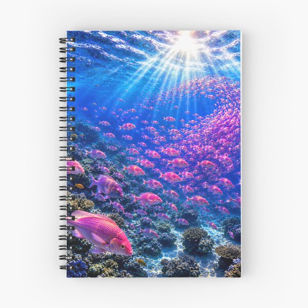 Item preview, Pink Symphony Beneath the Sea | Tropical Fish Underwater Fine Art designed and sold by Sanctum Icons.