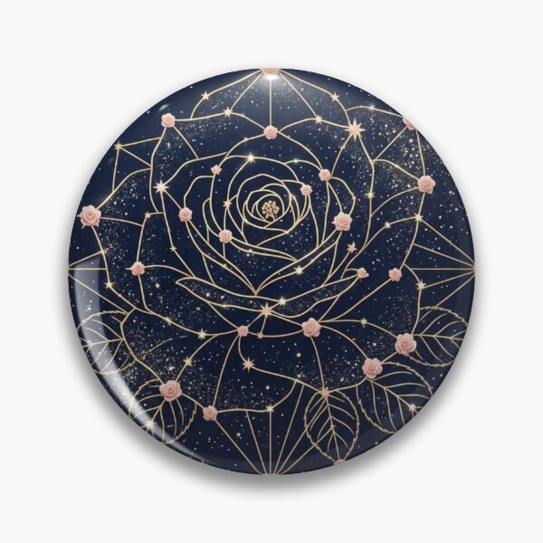Aperçu de l'œuvre Golden Rose Constellation créée et vendue par Andréa Rose.