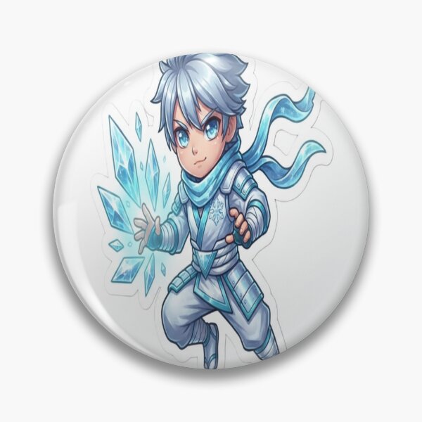 Item preview, Frost Warrior | Ice Power Unleashed ? designed and sold by AdityaShop18.