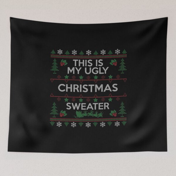 Item preview, This Is My Ugly Christmas Sweater Graphic Style designed and sold by spellmadebylee.