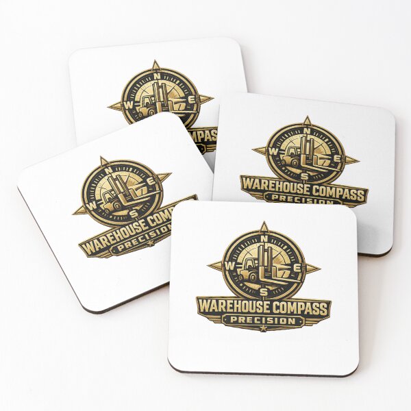 Item preview, Warehouse Compass Precision Forklift Retro Logo designed and sold by RetroNibylander.