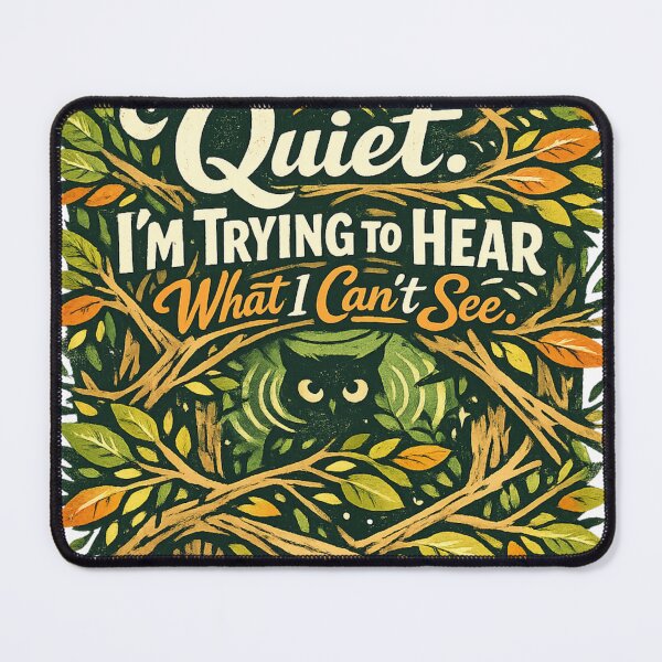 Item preview, Quiet! designed and sold by Flock-Off.