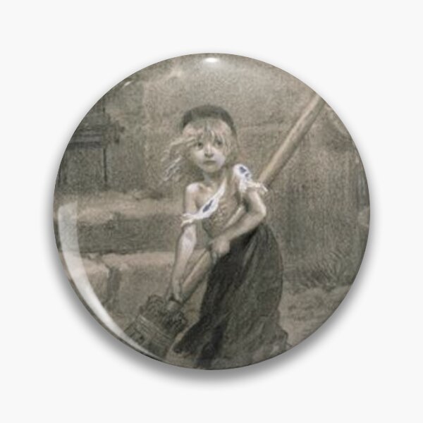 Item preview, Young Cosette sweeping designed and sold by SharonTheFirst.