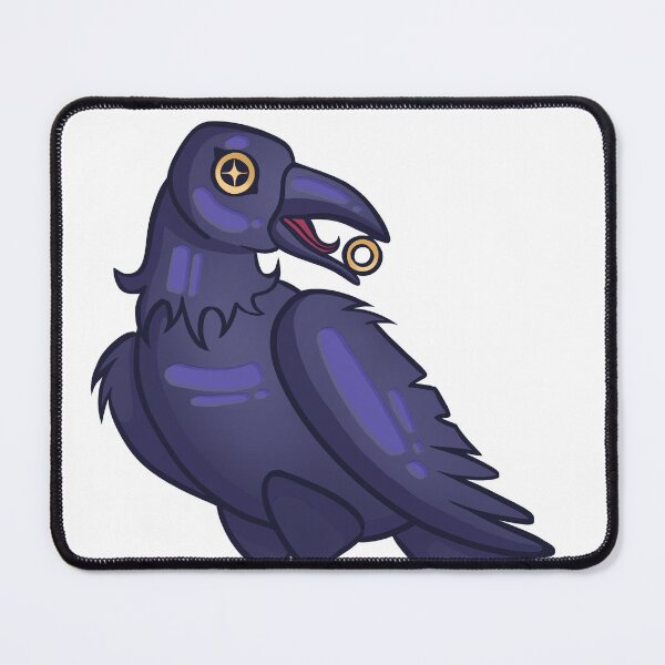 Item preview, Cute Crow Holding a Ring designed and sold by Duskwood | Arts & Crafts.