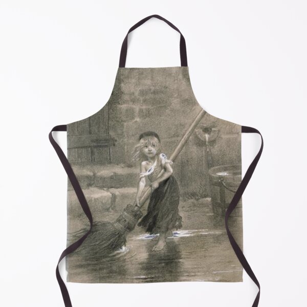 Item preview, Young Cosette sweeping designed and sold by SharonTheFirst.