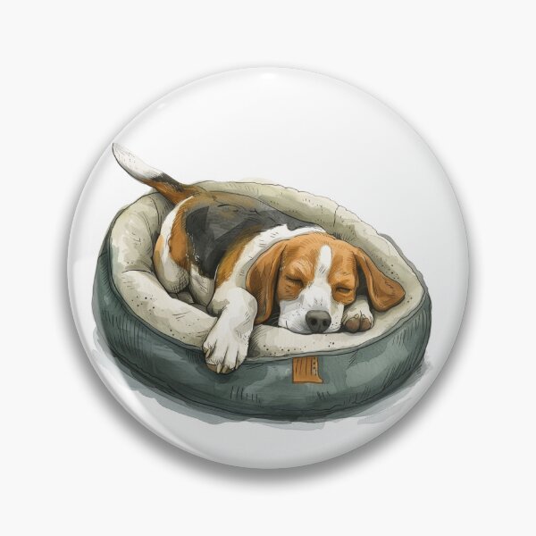 Item preview, Beagle Dog | Cute Puppy Aesthetic Art designed and sold by Mandayartstudio.