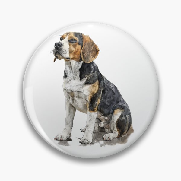 Item preview, Beagle Dog | Cute Puppy Aesthetic Art designed and sold by Mandayartstudio.