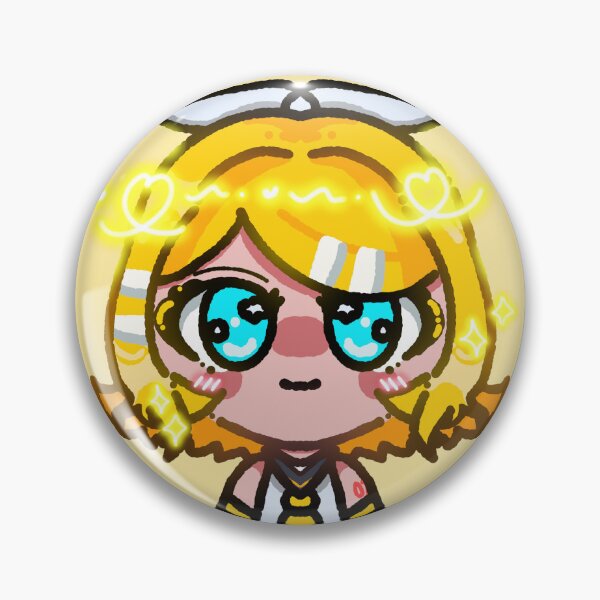 Item preview, Kagamine Rin Pin designed and sold by Tsunomimi.