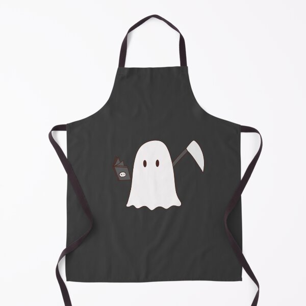 Item preview, Cute Ghost Grim Reaper Reading Spellbook Halloween designed and sold by Zmonz.