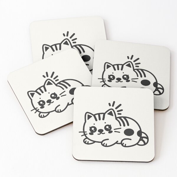Item preview, Cute Chubby Kawaii Cat designed and sold by Moodprint5.