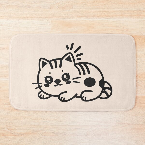 Item preview, Cute Chubby Kawaii Cat designed and sold by Moodprint5.