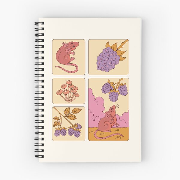 Item preview, Mice & blackberries designed and sold by Erika Vaigel Illustrations.