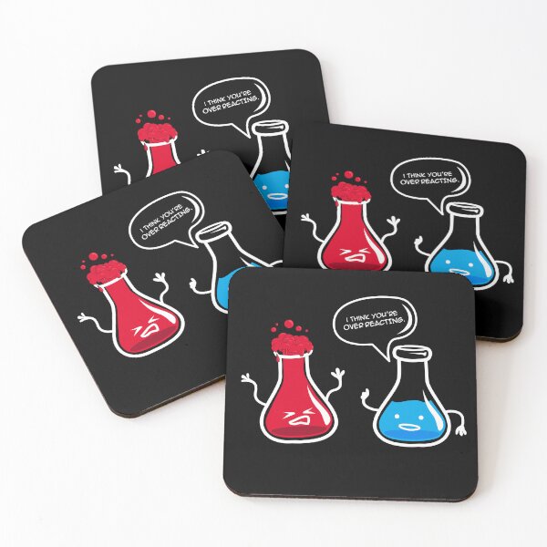 Item preview, I Think Youre Overreacting Funny Chemistry Pun designed and sold by spellmadebylee.