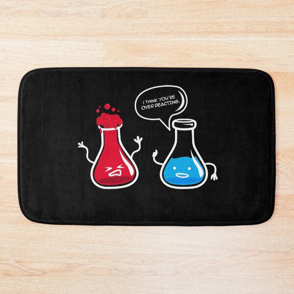 Item preview, I Think Youre Overreacting Funny Chemistry Pun designed and sold by spellmadebylee.