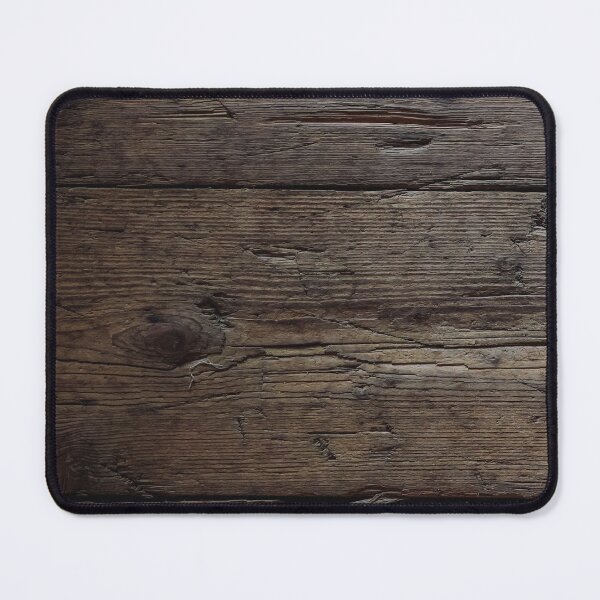 Item preview, Aged Dark Chocolate Timber Planks Texture with Natural Knots designed and sold by NorthWild.