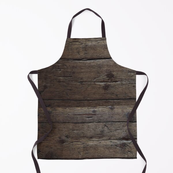 Item preview, Aged Dark Chocolate Timber Planks Texture with Natural Knots designed and sold by NorthWild.