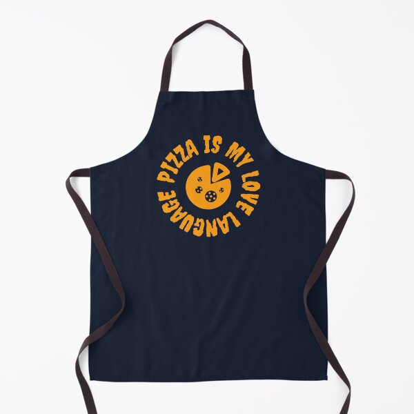Item preview, Pizza Is My Love Language Retro Badge designed and sold by Moodprint5.