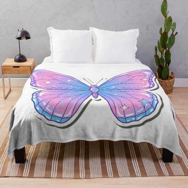 Item preview, Y2K Holographic Sparkle Butterfly Design designed and sold by Linework Studio.
