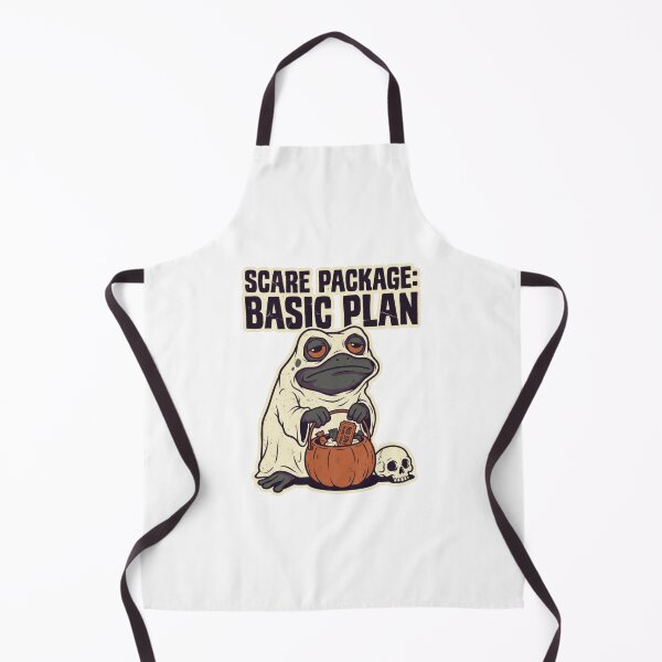Item preview, Scare Package Basic Plan Frog Ghost Humor designed and sold by PullixArt.
