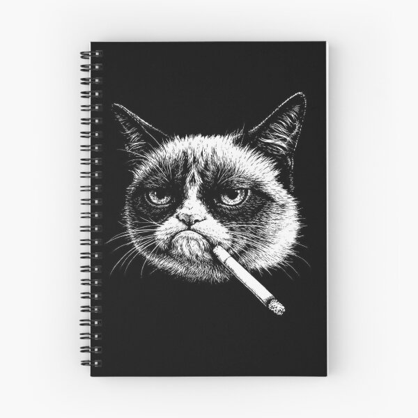 Item preview, SMOKING GRUMPY CAT designed and sold by robbyiodized.