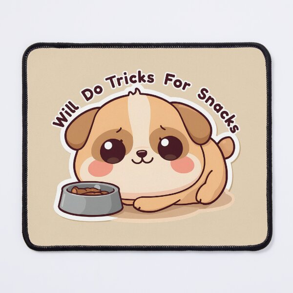 Item preview, Kawaii Puppy Will Do Tricks For Snacks designed and sold by Moodprint5.