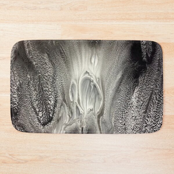 Item preview, Flame - Black and white acrylic pour   designed and sold by FlowingFreedom.