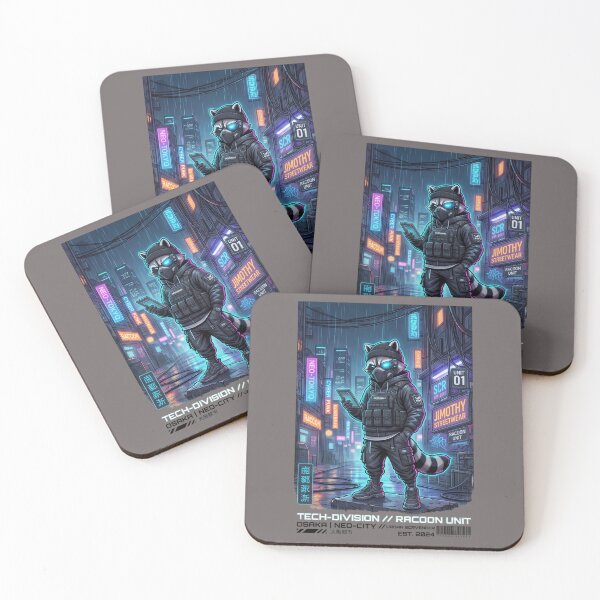 Item preview, Jimothy Raccoon Tech Division designed and sold by lokabrand.