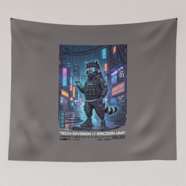 Item preview, Jimothy Raccoon Tech Division designed and sold by lokabrand.