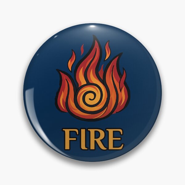 Item preview, Fire Element Symbol Shirt designed and sold by nealalong.