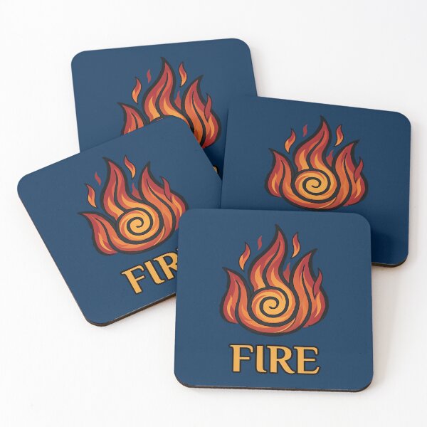 Item preview, Fire Element Symbol Shirt designed and sold by nealalong.