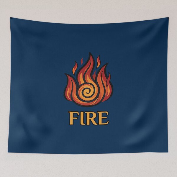 Item preview, Fire Element Symbol Shirt designed and sold by nealalong.