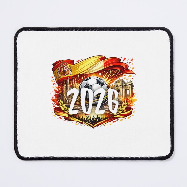 Item preview, Spain FIFA World Cup Trophy 2026 Football Soccer Fan Design designed and sold by t-patterns.